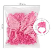 Double Heart-Shaped Blooming Glue Cup (100pieces/pack) seerbeauty
