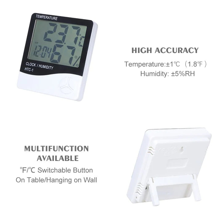 Thermometer and Hygrometer for Lash Extension seerbeauty