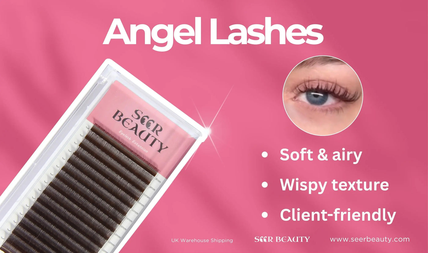 Angel Lashes Explained: Soft, Wispy Texture That Sells (UK Lash Tech)