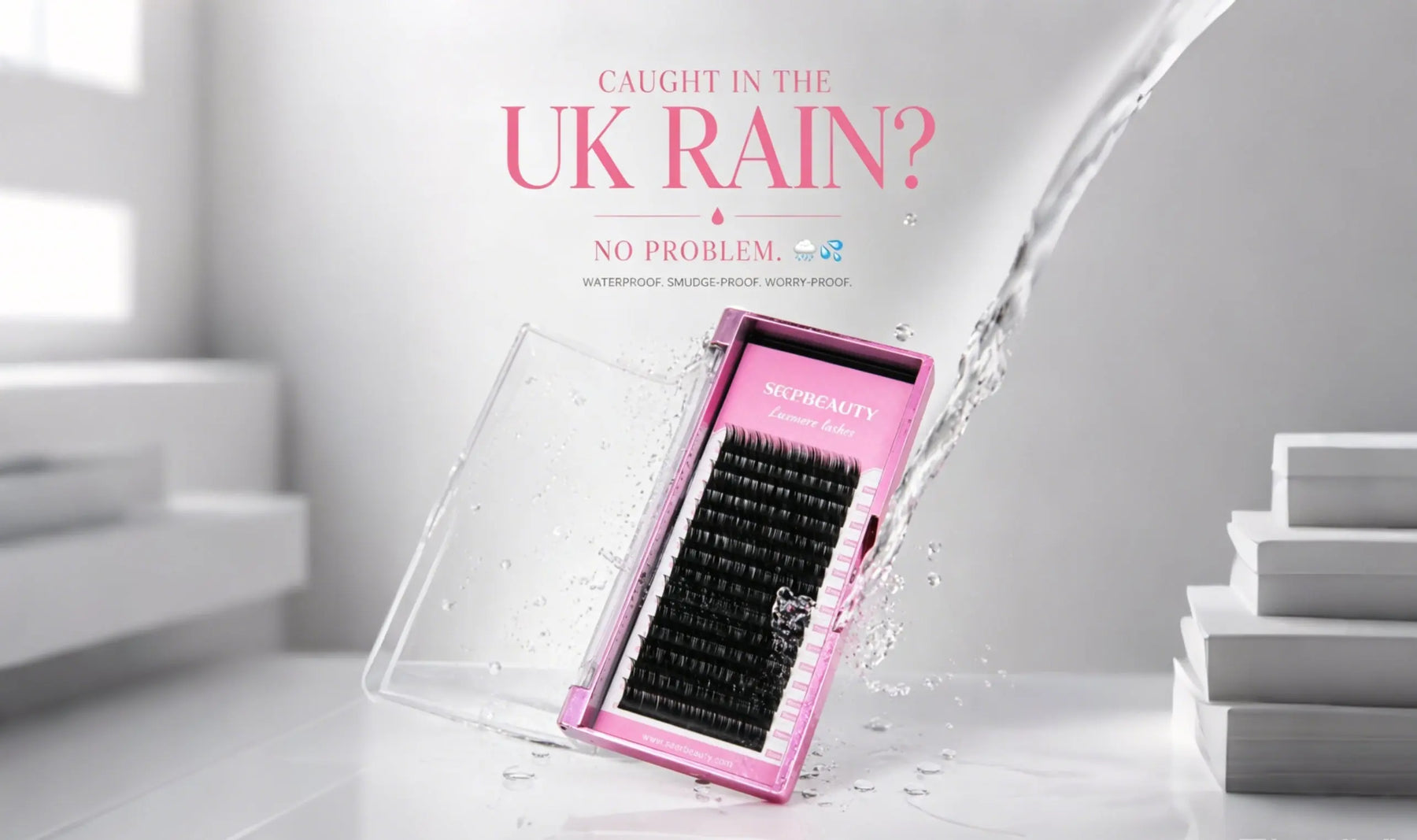 Are Lash Extensions Waterproof? What Happens in Rain and Humidity