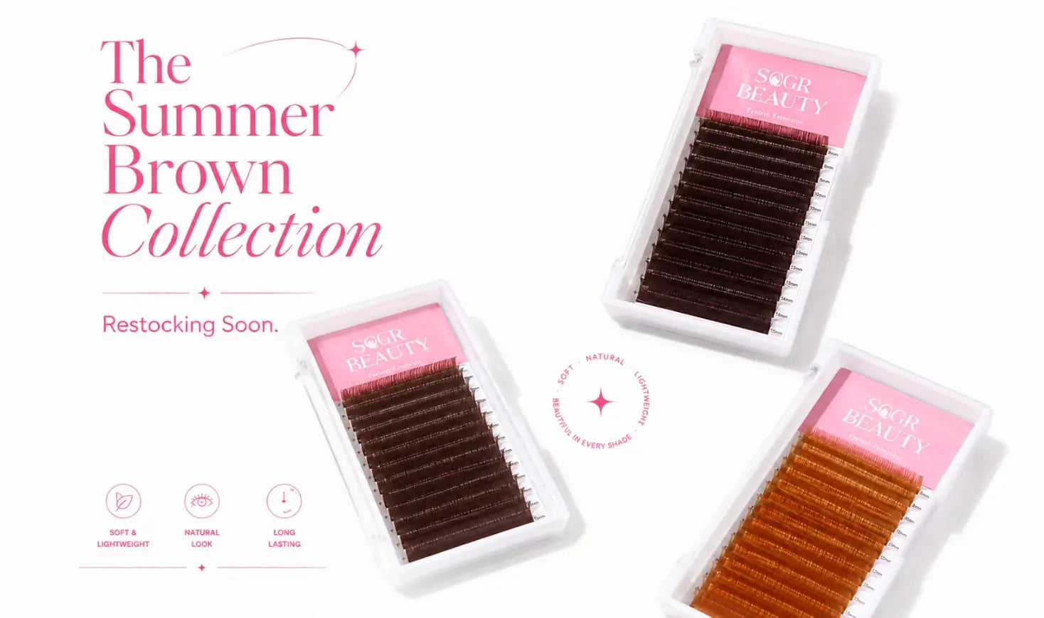 Brown Lash Extensions: The Summer Collection Lash Artists Should Know