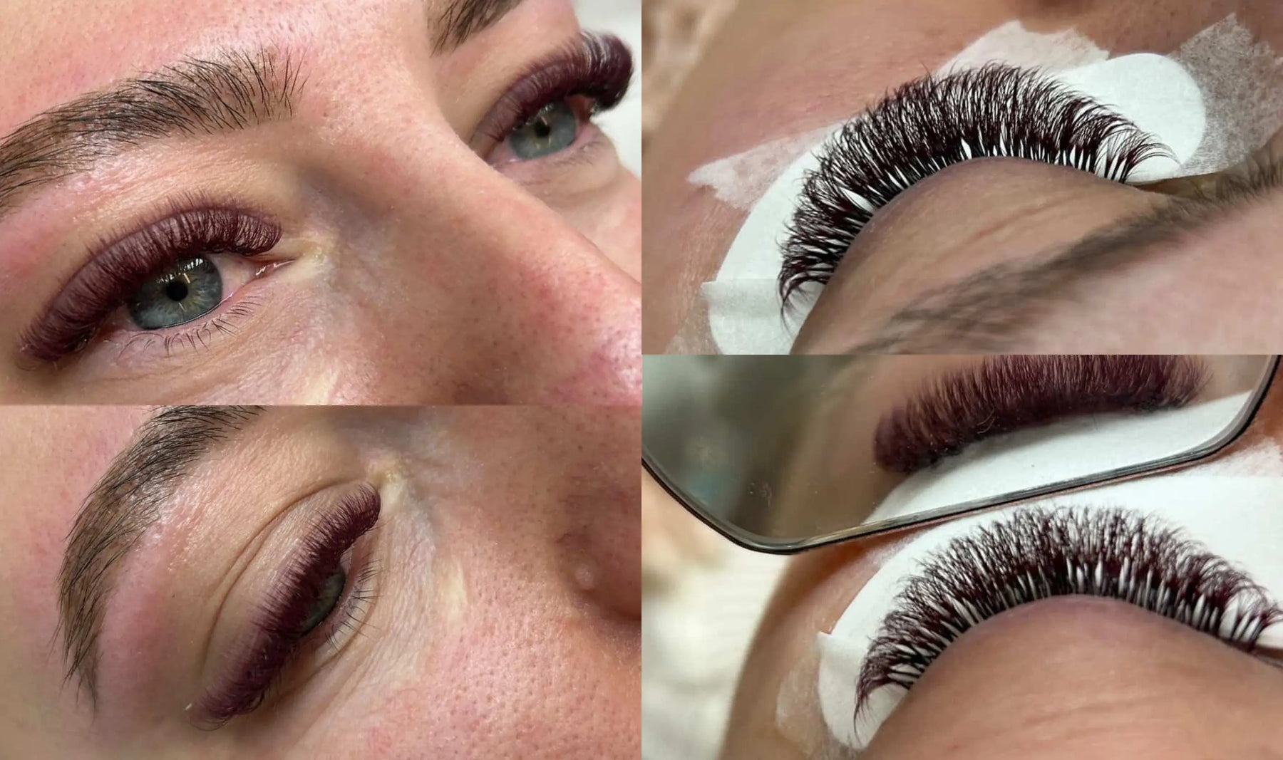 Burgundy Lash Extensions: A Subtle Way to Add Premium Value
