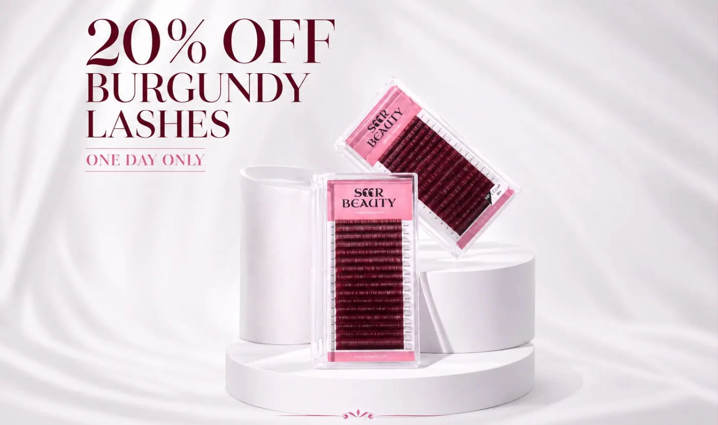 Burgundy Lashes: The Colour Lash Trend Beauty Professionals Should Try