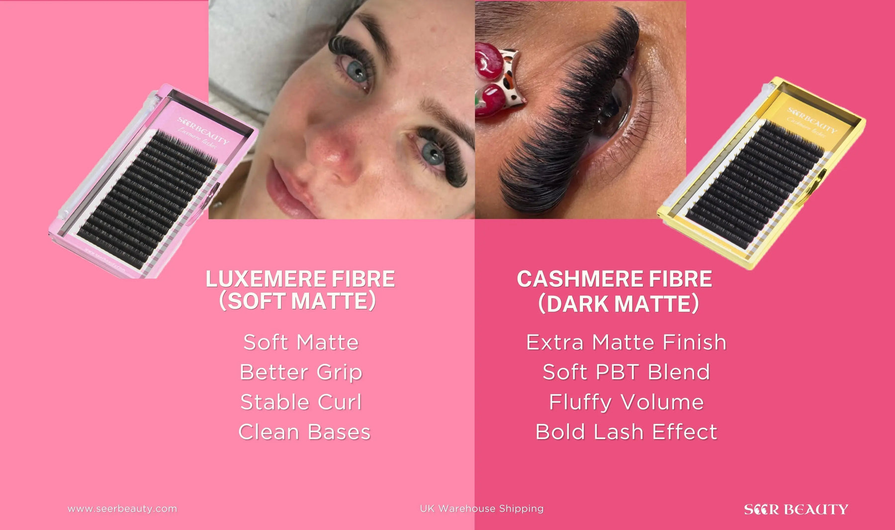Choosing the Right Lash Fibre for Your Clients (Luxemere vs Regular PBT)