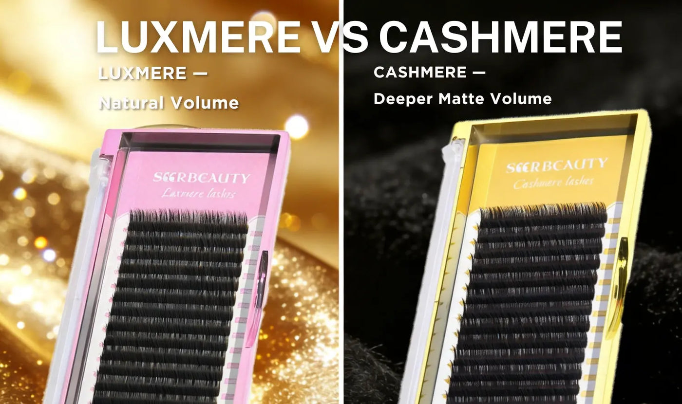Choosing the Right Volume Lash Finish: Natural vs Deep Matte