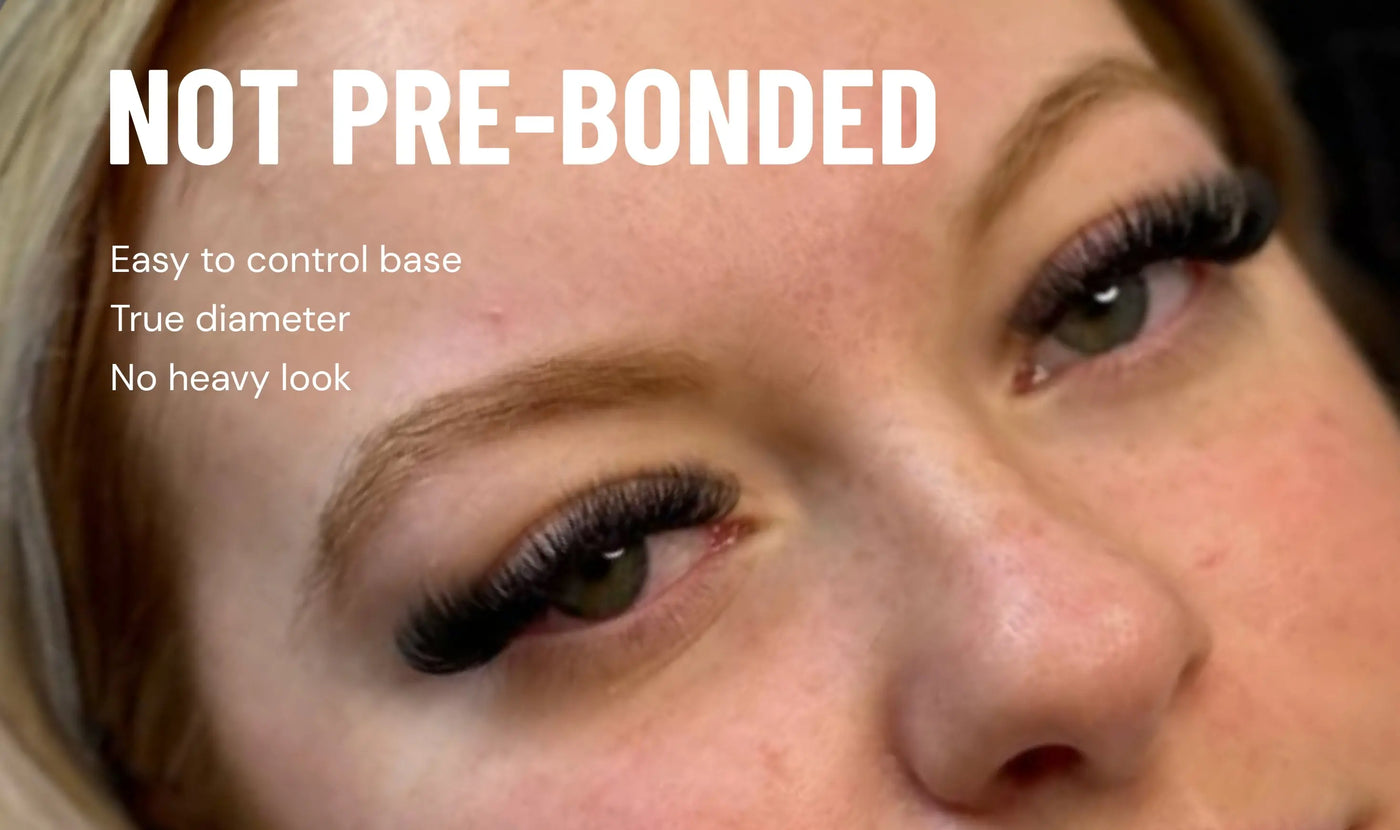 Classic + Volume Hybrid Set: A Fast 10D Look Using 0.15mm Silk (UK Lash Tech)
