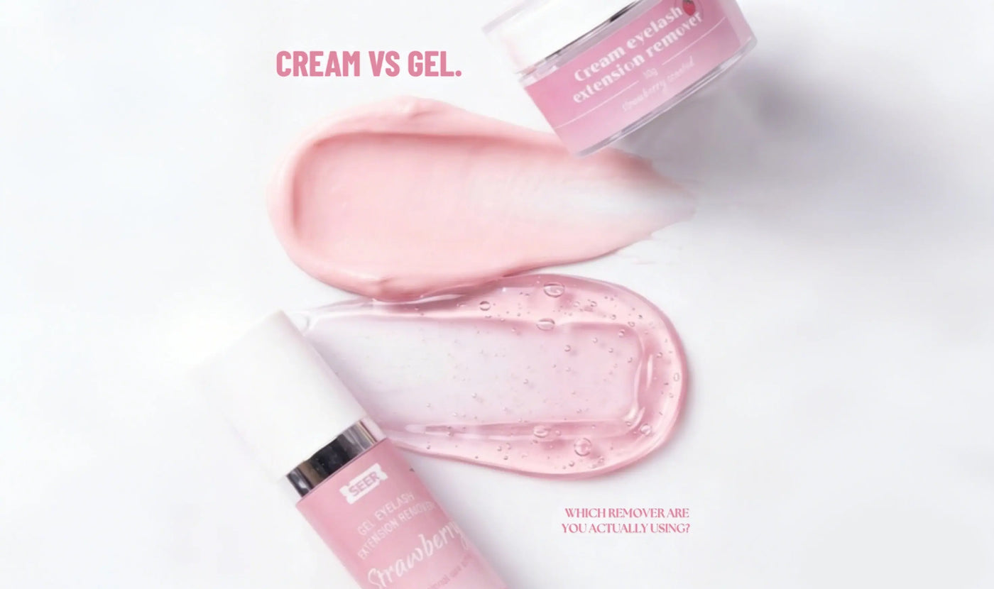 Cream vs Gel Lash Remover: Which One Should UK Lash Techs Use?