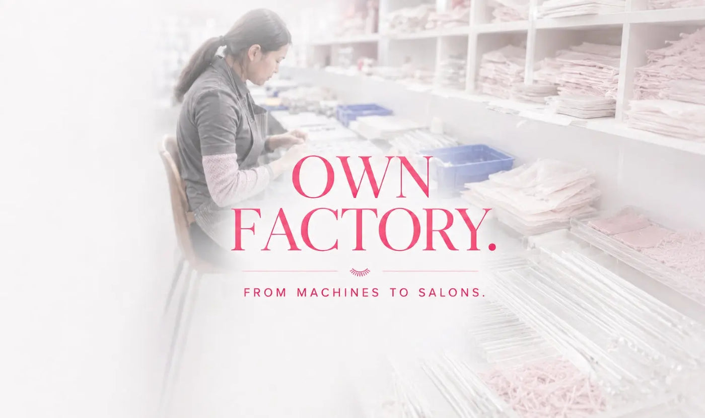 Factory Direct Lash Supplies: From Machines to Salons