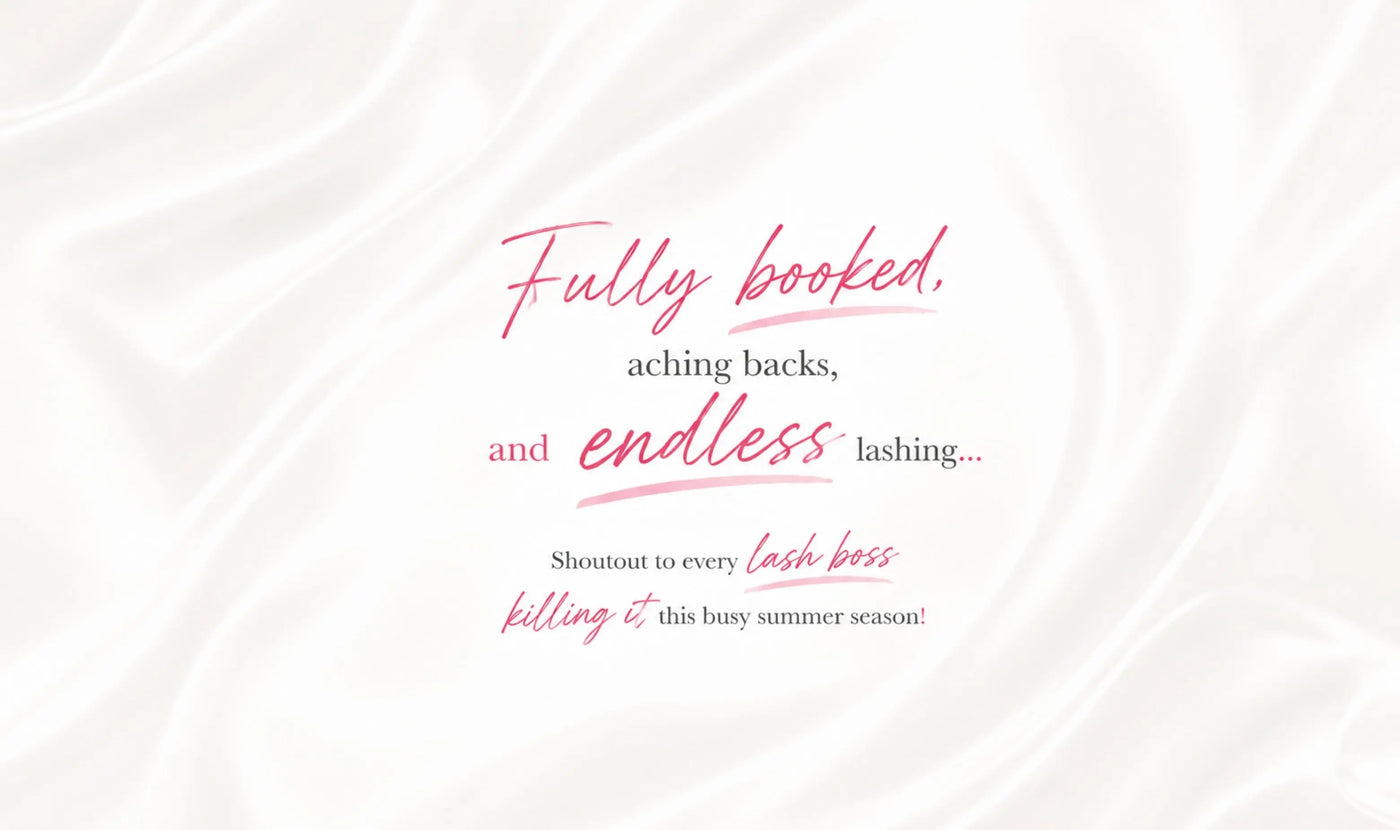 Fully Booked and Lashing All Day? Your Lash Stock Needs to Keep Up
