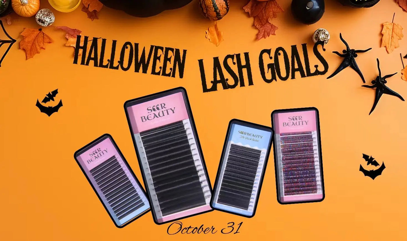 🎃 Halloween Lash Goals: Go Bold with DD Curl Extensions