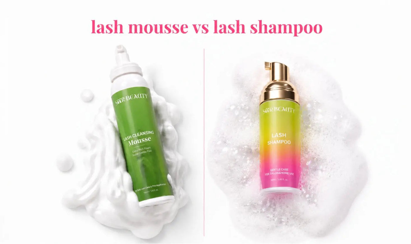Lash Mousse vs Lash Shampoo: What Is the Difference?