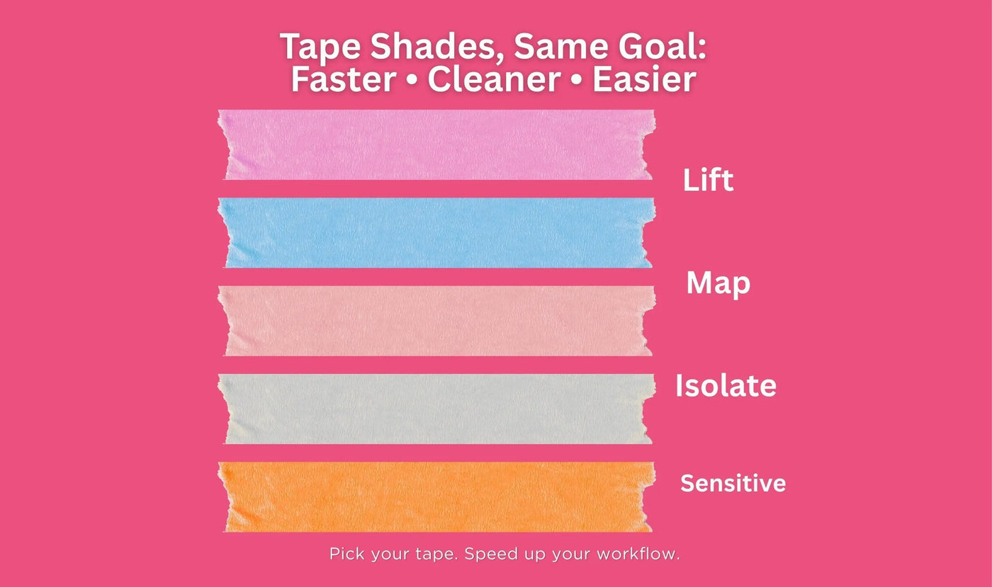 Lash Tape Tips: Lift Lower Lashes, Support Mapping, Improve Isolation