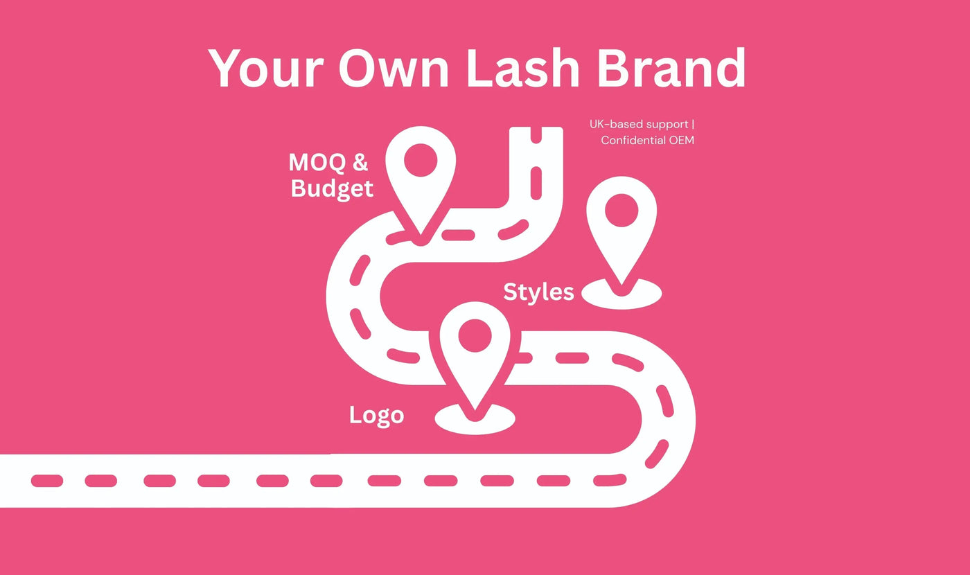 Private Label Lash Supplier UK: Custom Lash Trays, Packaging &amp; MOQ Explained