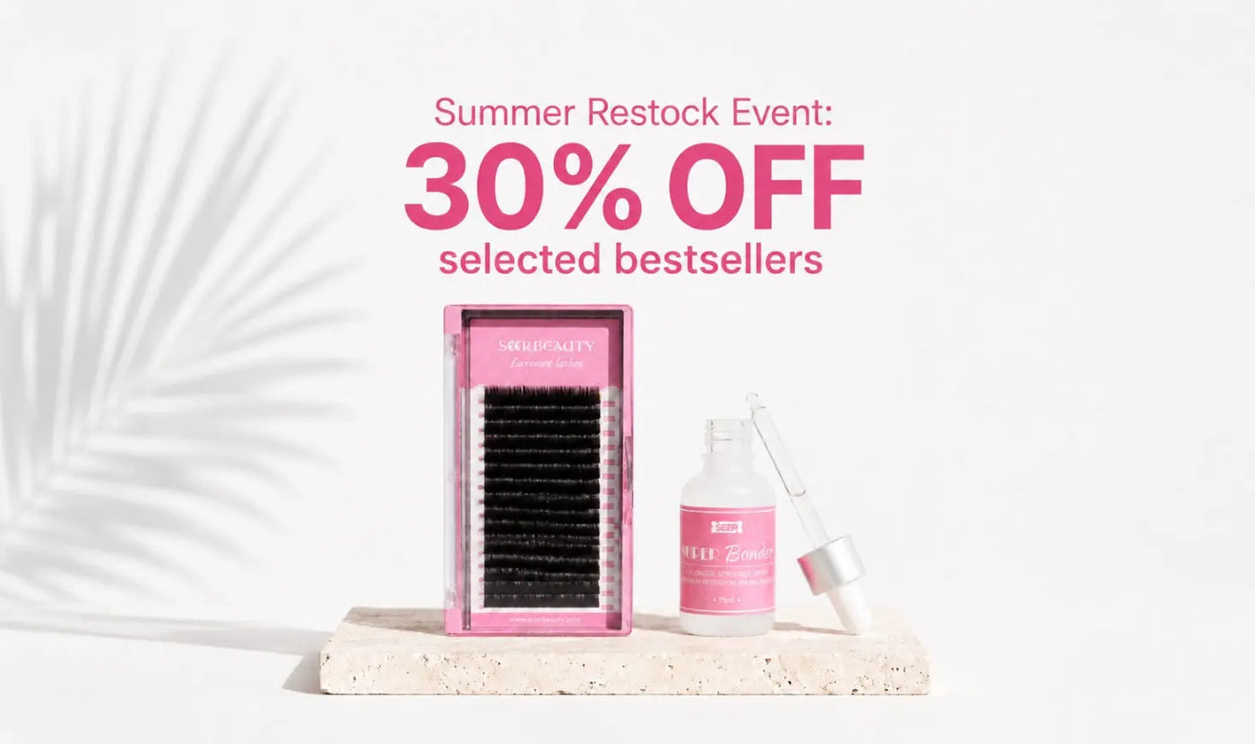 Summer Restock Event: What Lash Artists Should Stock Up On