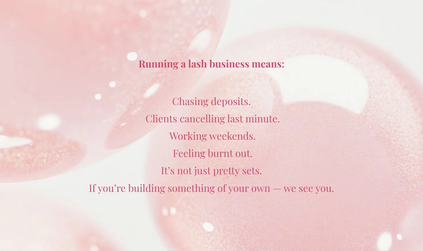 The Reality of Running a Lash Business