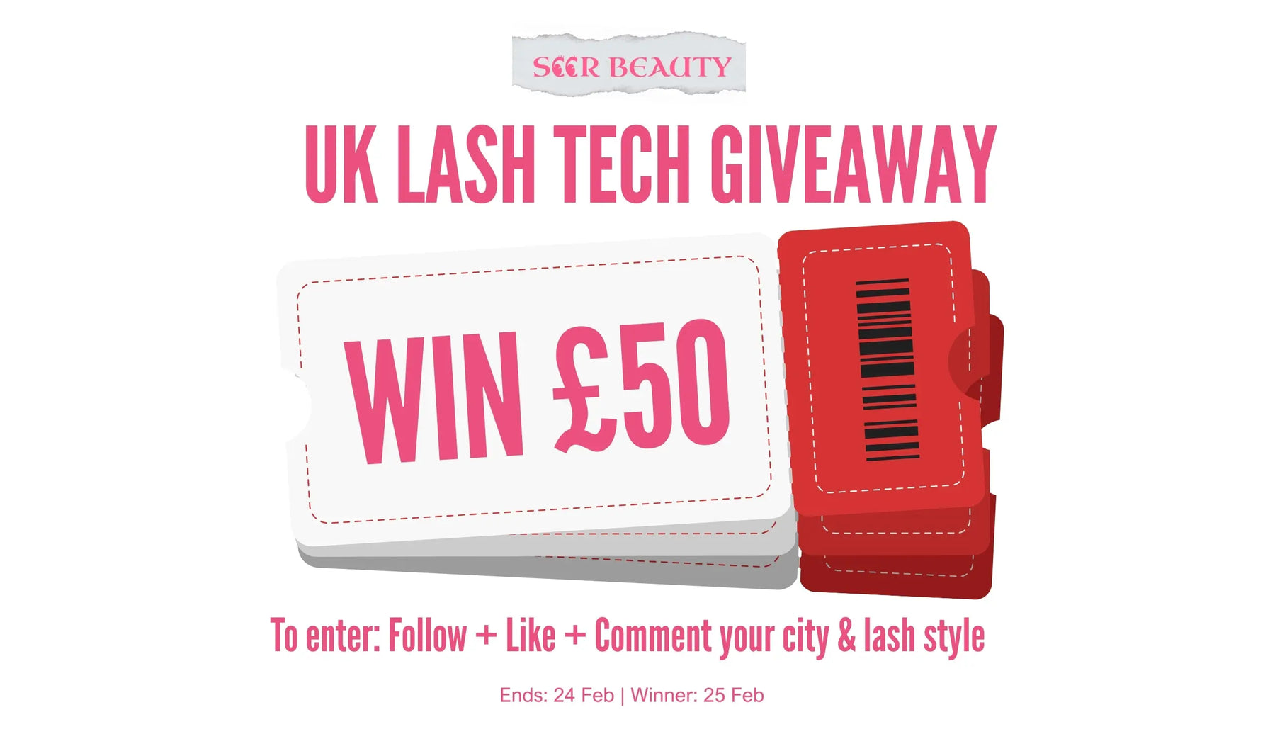 UK Lash Tech Giveaway: How to Enter + What Style You Love Most