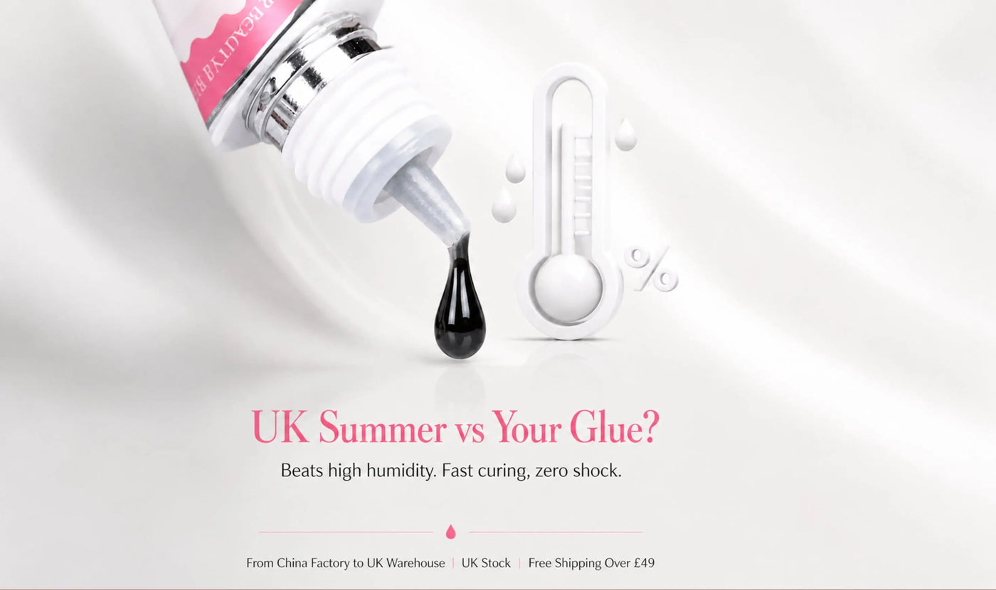 UK Summer vs Your Lash Glue: How Humidity Affects Lash Retention
