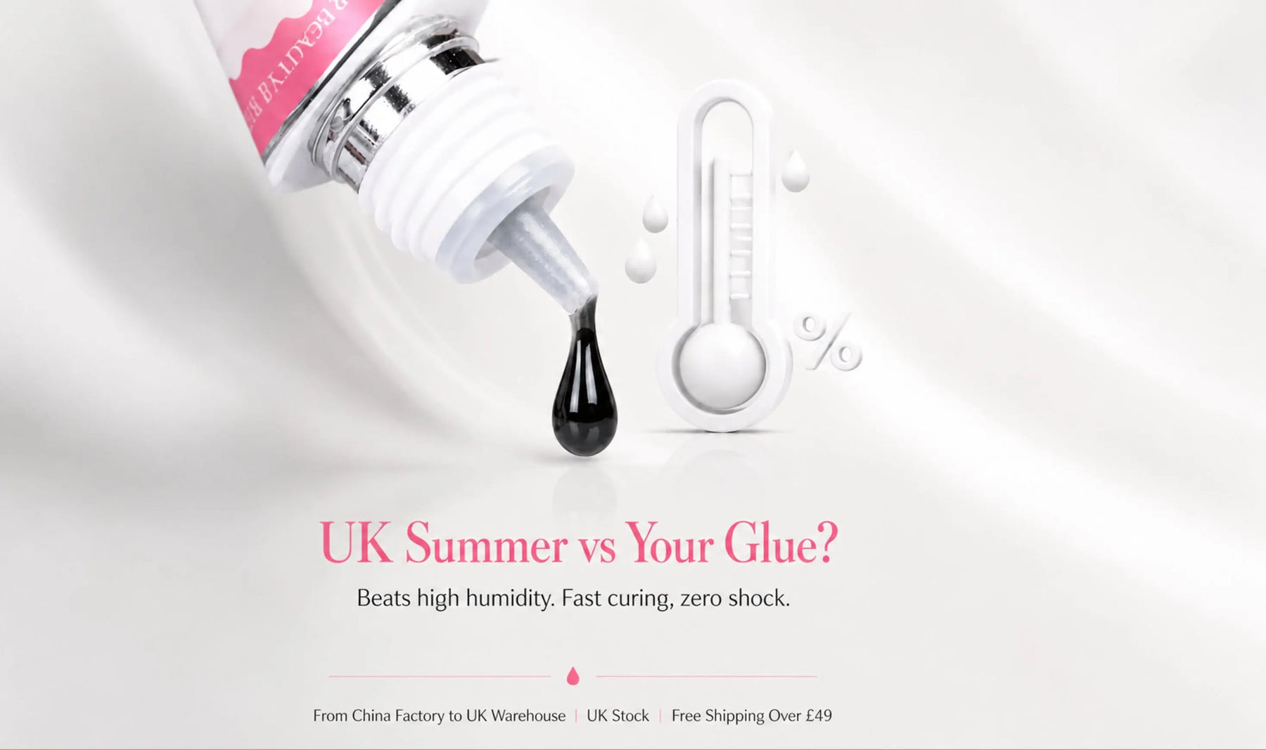 UK Summer vs Your Lash Glue: How Humidity Affects Lash Retention