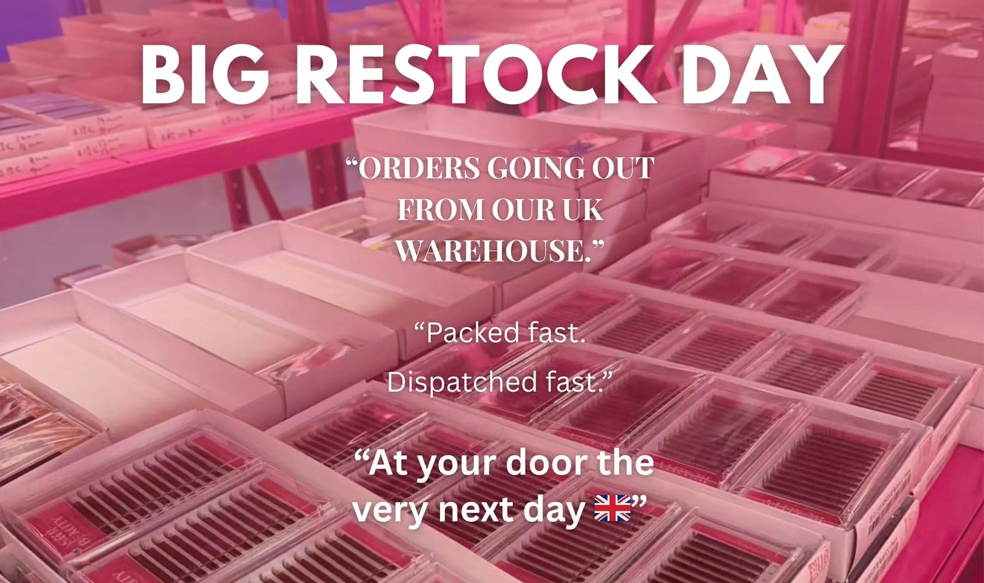UK Warehouse Dispatch: Packed Fast for Busy Lash Tech Restocks