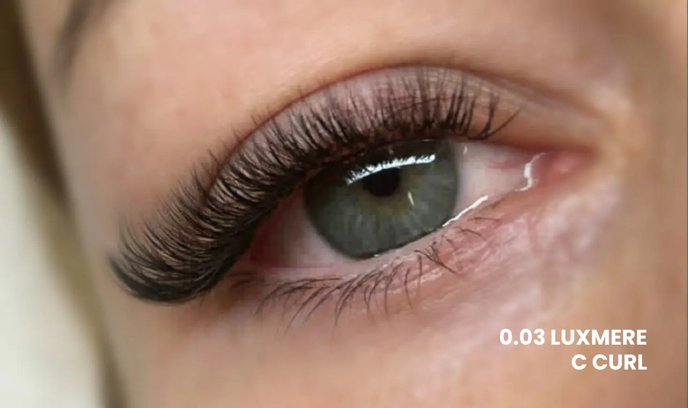 Why 0.03 CC Curl Lashes Are Perfect for Volume Lash Sets