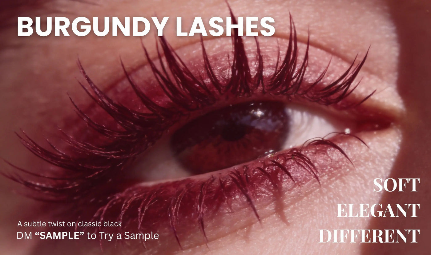 Why Burgundy Lashes Are Becoming a Popular Choice for Subtle Statement Looks