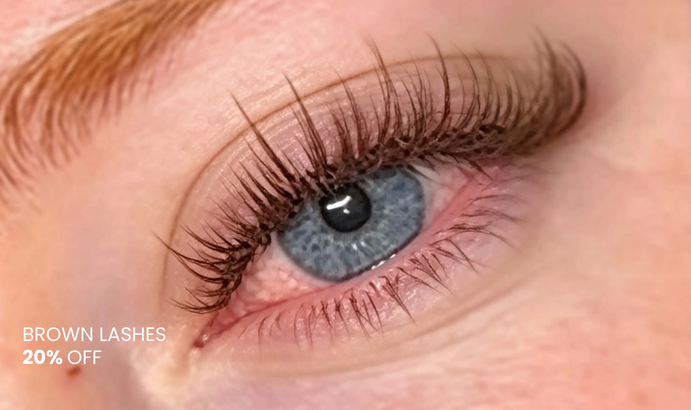 Why More Lash Techs Are Using Brown Lashes