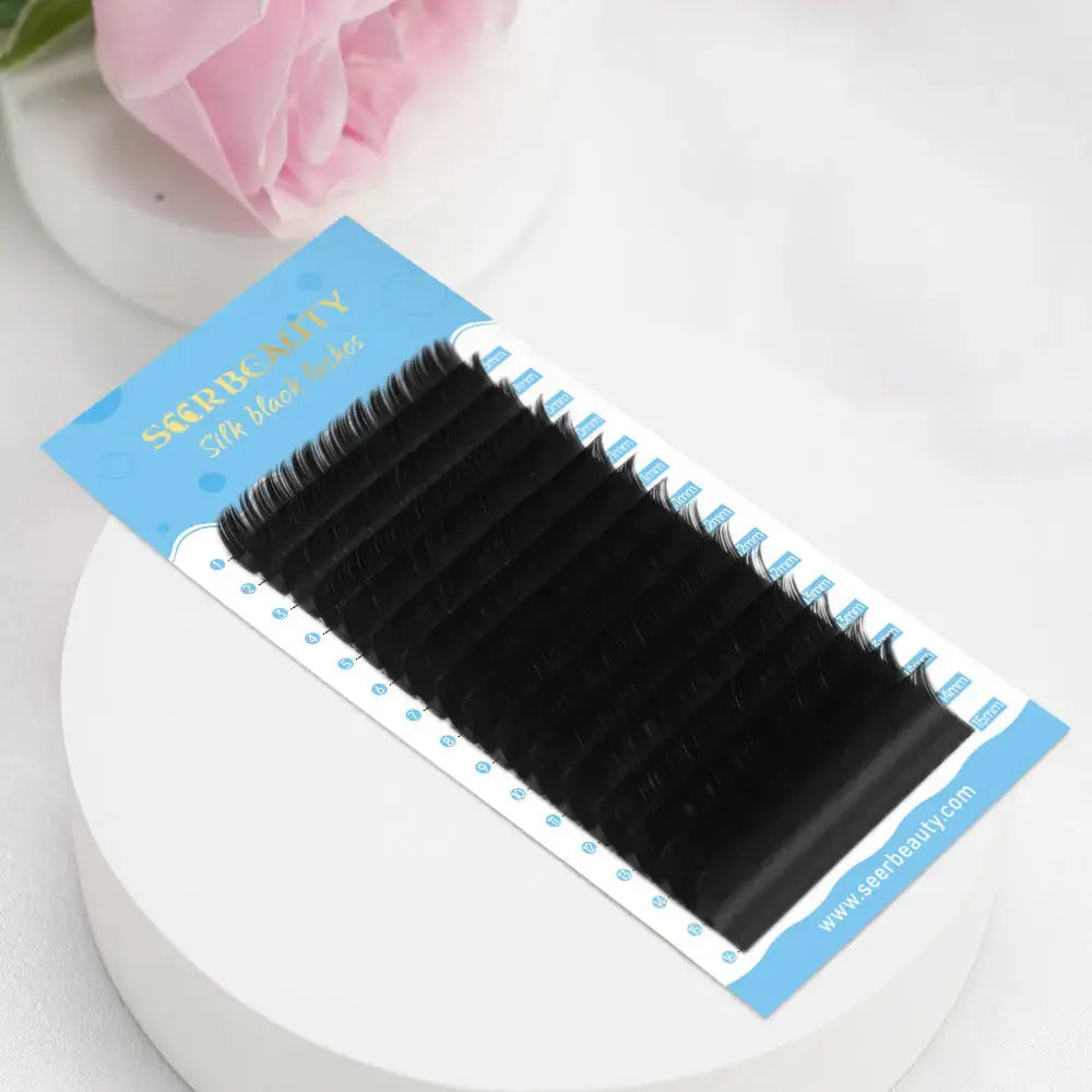 0.03MM Volume Lash Extensions ( Slik Black ) SEERBEAUTY