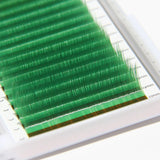 0.07MM Green Volume Eyelash Extensions Redberry