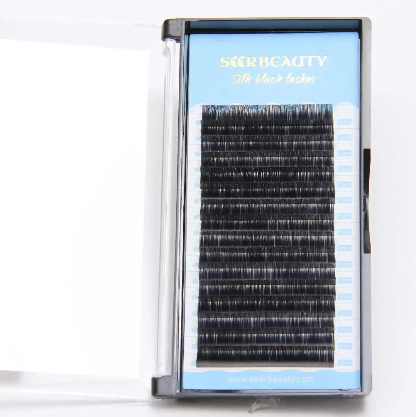 0.07MM Volume Lash Extensions ( Silk Black ) SEERBEAUTY