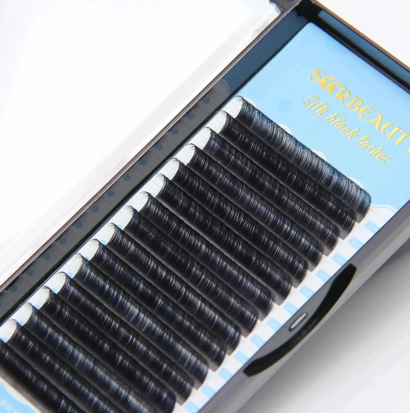 0.10MM Classic Lash Extensions (Silk Black) SEERBEAUTY