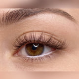 Black Brown Eyelash Extensions seerbeauty