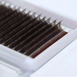Black Brown Eyelash Extensions seerbeauty