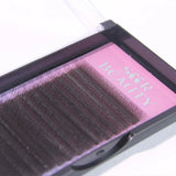 Brown 3D W-SHAPE LASHES ( Clover Lash ) Redberry