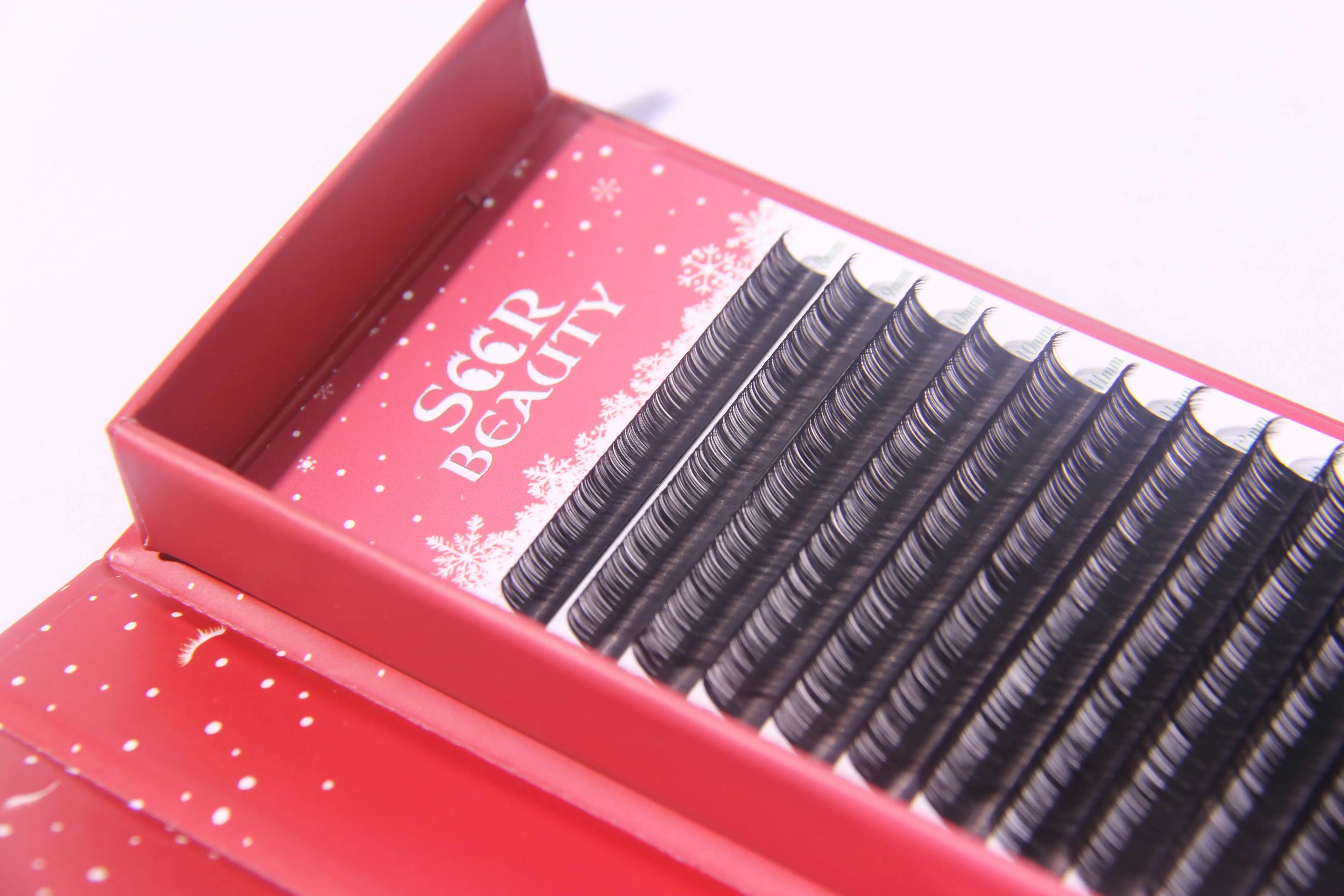 🎄 Christmas Lashes – Limited Edition (Mix 8–15mm) seerbeauty
