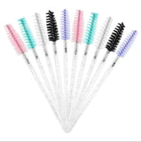 Crystal Rod Mascara Brush 50 Pieces/pack seerbeauty