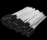 Crystal Rod Mascara Brush 50 Pieces/pack seerbeauty