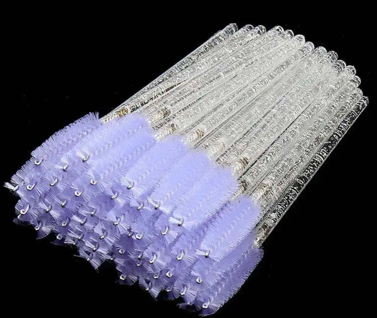 Crystal Rod Mascara Brush 50 Pieces/pack seerbeauty