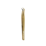 GSL-01 FIBER TIP GOLD TWEEZERS FOR EYELASH EXTENSION seerbeauty