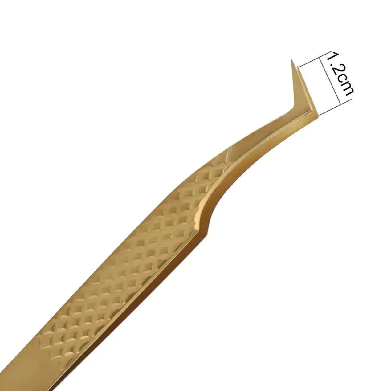 GSL-01 FIBER TIP GOLD TWEEZERS FOR EYELASH EXTENSION seerbeauty