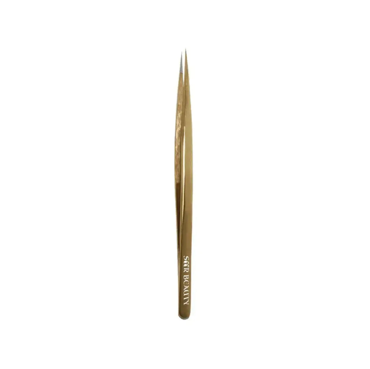 GSL-03 FIBER TIP GOLD TWEEZERS FOR EYELASH EXTENSION seerbeauty