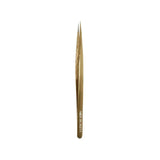 GSL-03 FIBER TIP GOLD TWEEZERS FOR EYELASH EXTENSION seerbeauty