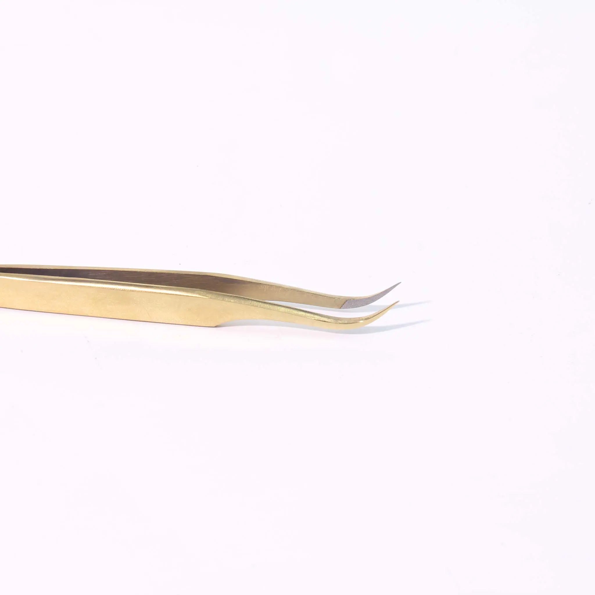 GSL-04 FIBER TIP GOLD TWEEZERS FOR EYELASH EXTENSION seerbeauty