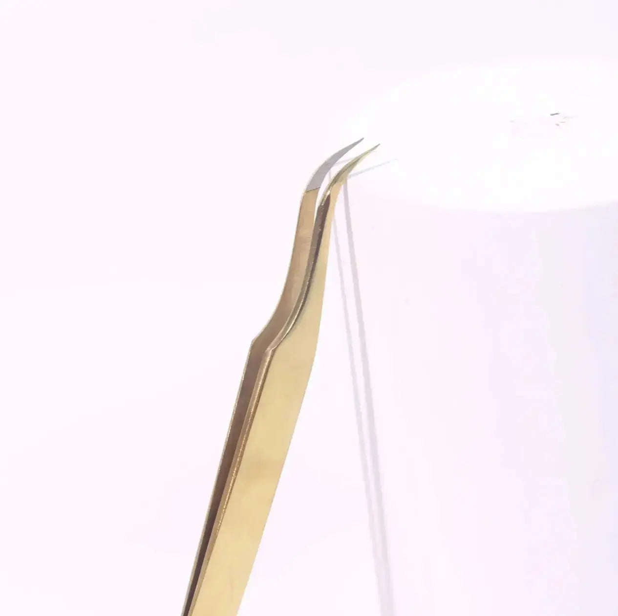 GSL-04 FIBER TIP GOLD TWEEZERS FOR EYELASH EXTENSION seerbeauty
