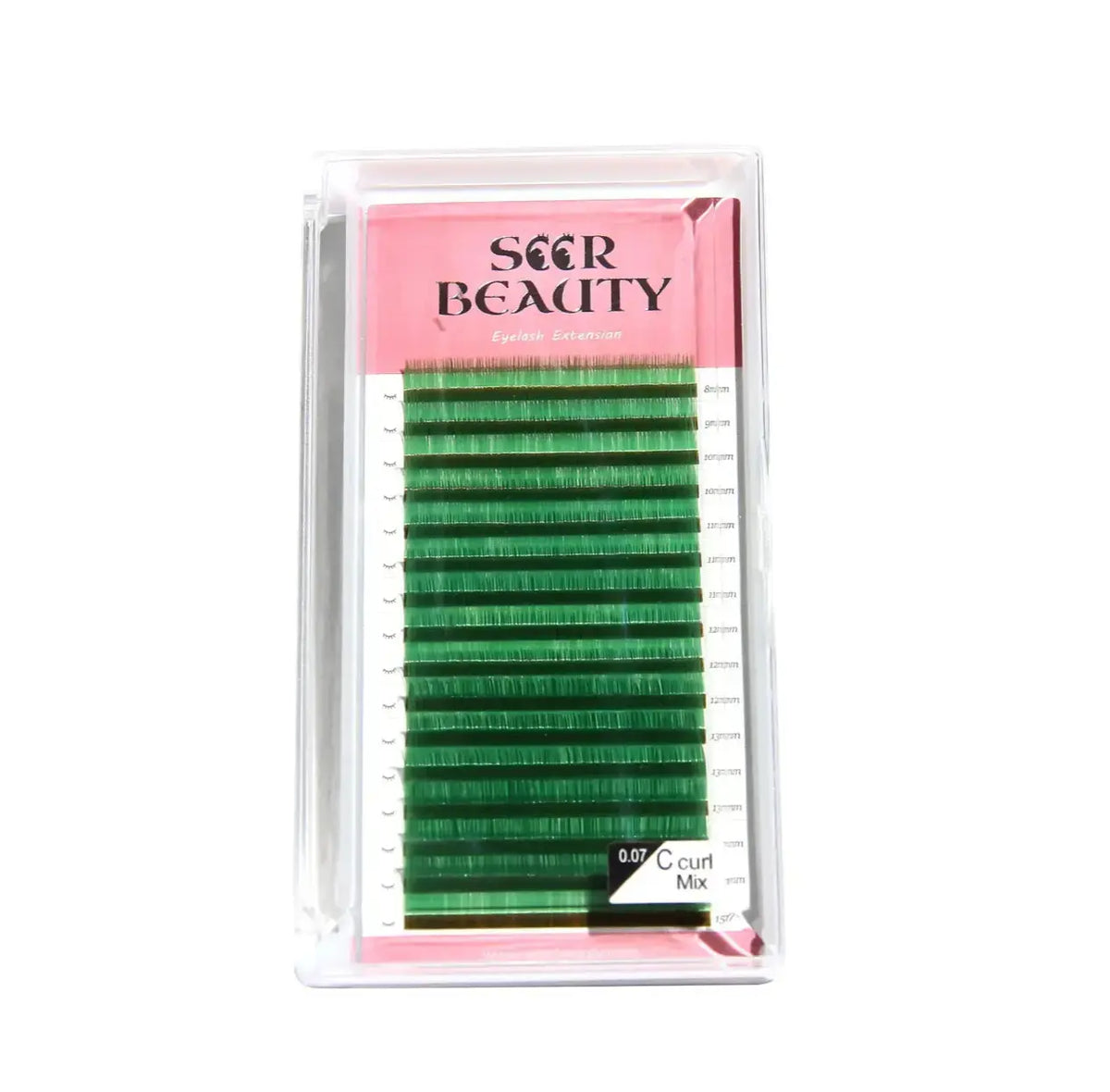 Green Volume Eyelash Extensions Redberry
