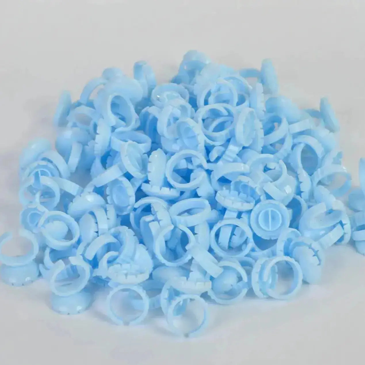 New Flower Glue Rings (100 pcs) seerbeauty