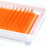 Orange Volume Eyelash Extensions Redberry