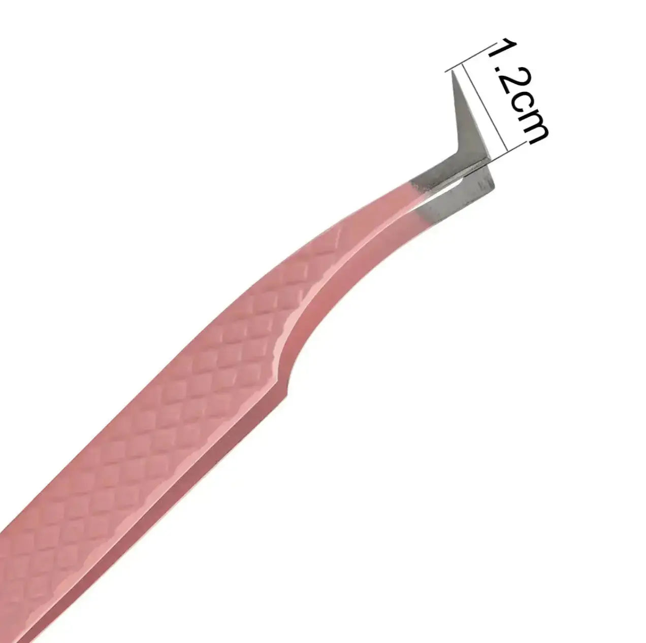 PINK-01 FIBER TIP Hammer Mega Tweezers seerbeauty