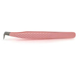 PINK-08 NEW FIBER TIP Mega Boot Tweezers seerbeauty
