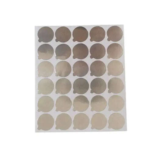 Aluminum Foil Glue Sticker 300pcs/Pack Redberry