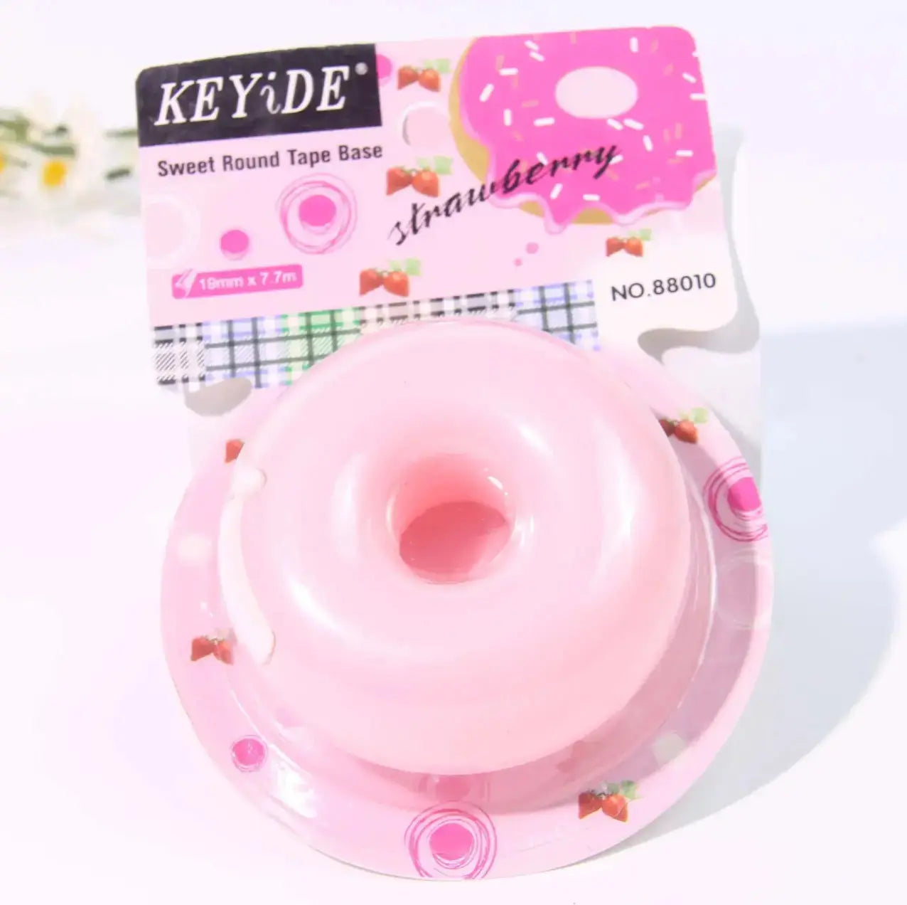 Pink Donut Tape Cutter seerbeauty
